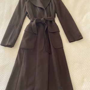 Max Mara Brown Wool trenchcoat